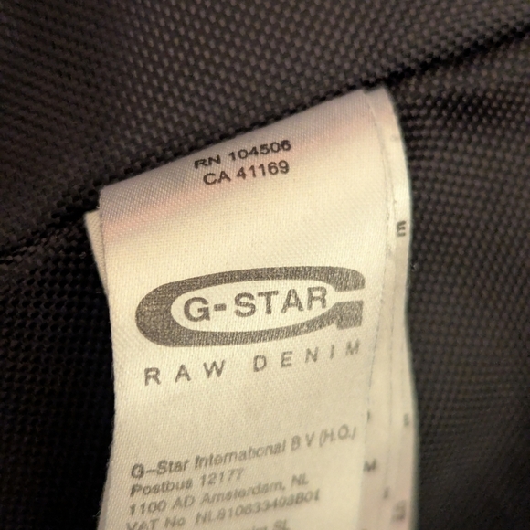 G Star Raw Men’s Military Black Wool Coat - size M - Picture 10 of 16